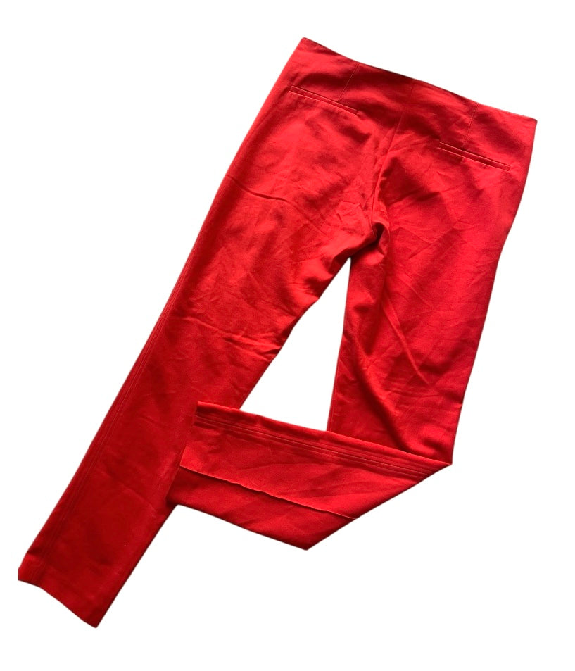 Pantalon rouge corail