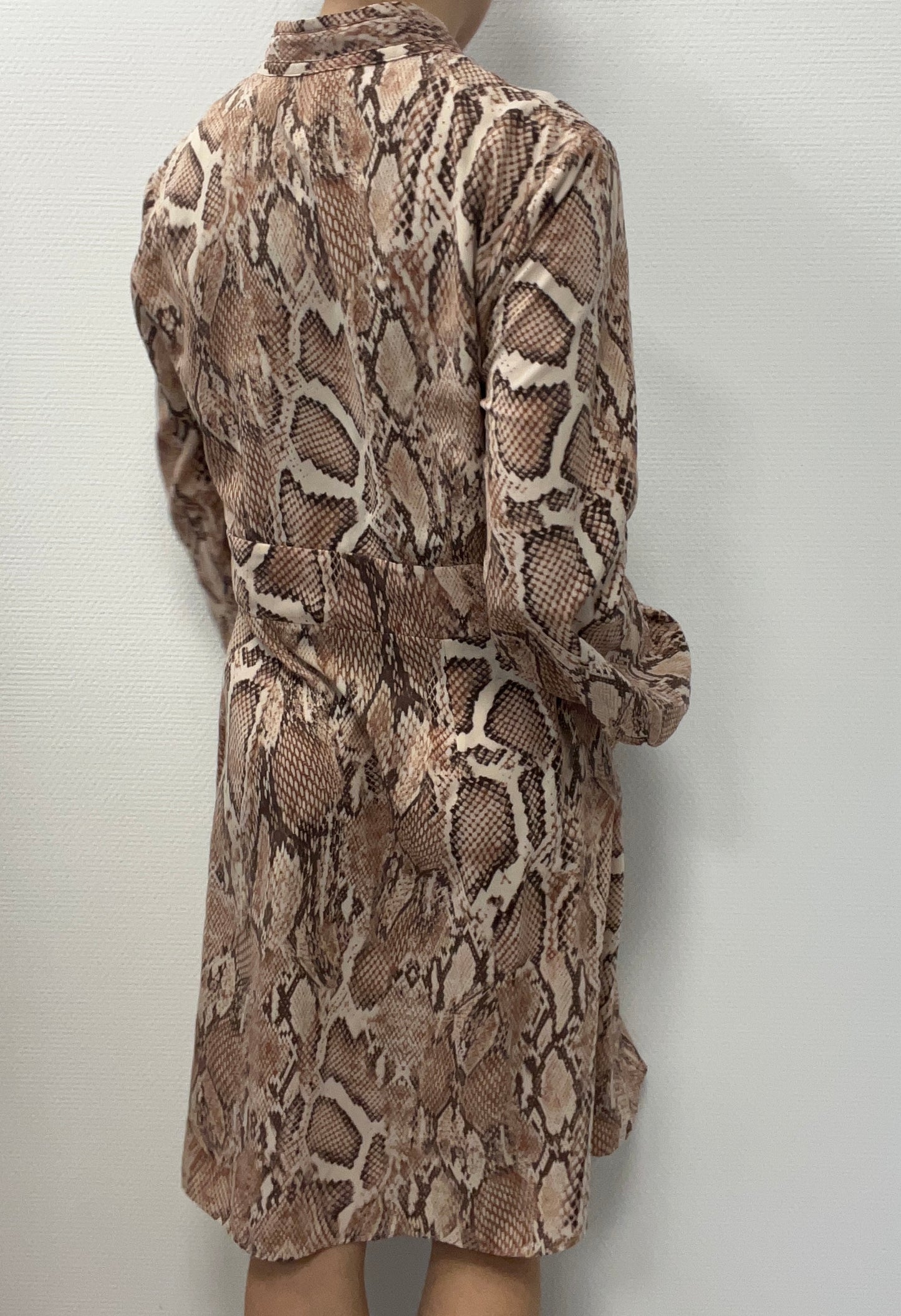 Robe cravate python