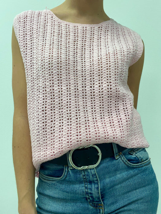 Top en crochet