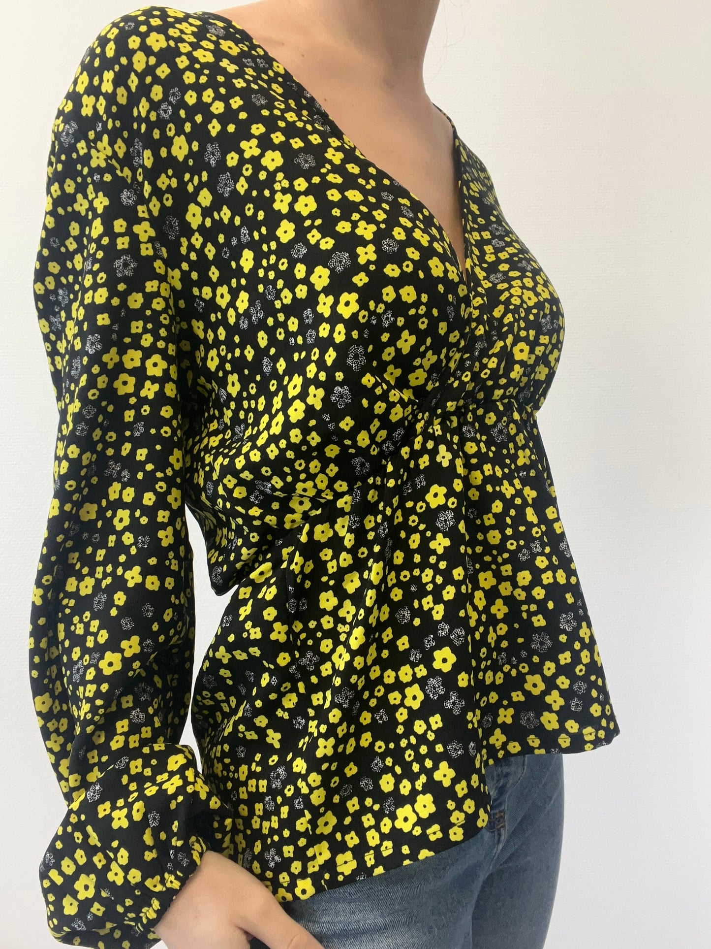 Blouse cache-cœur
