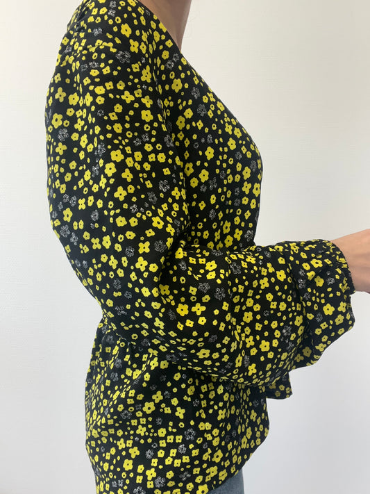 Blouse cache-cœur