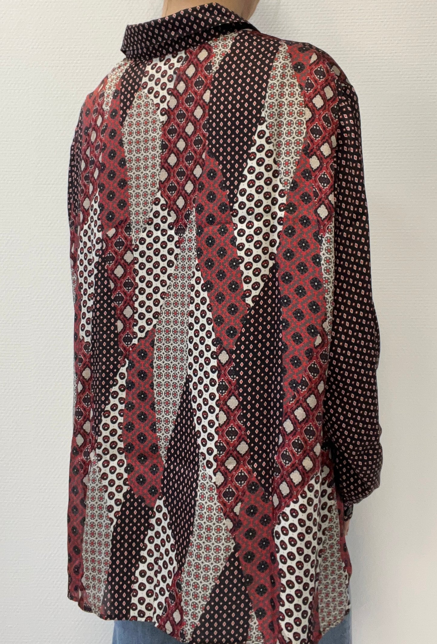Chemise à motifs