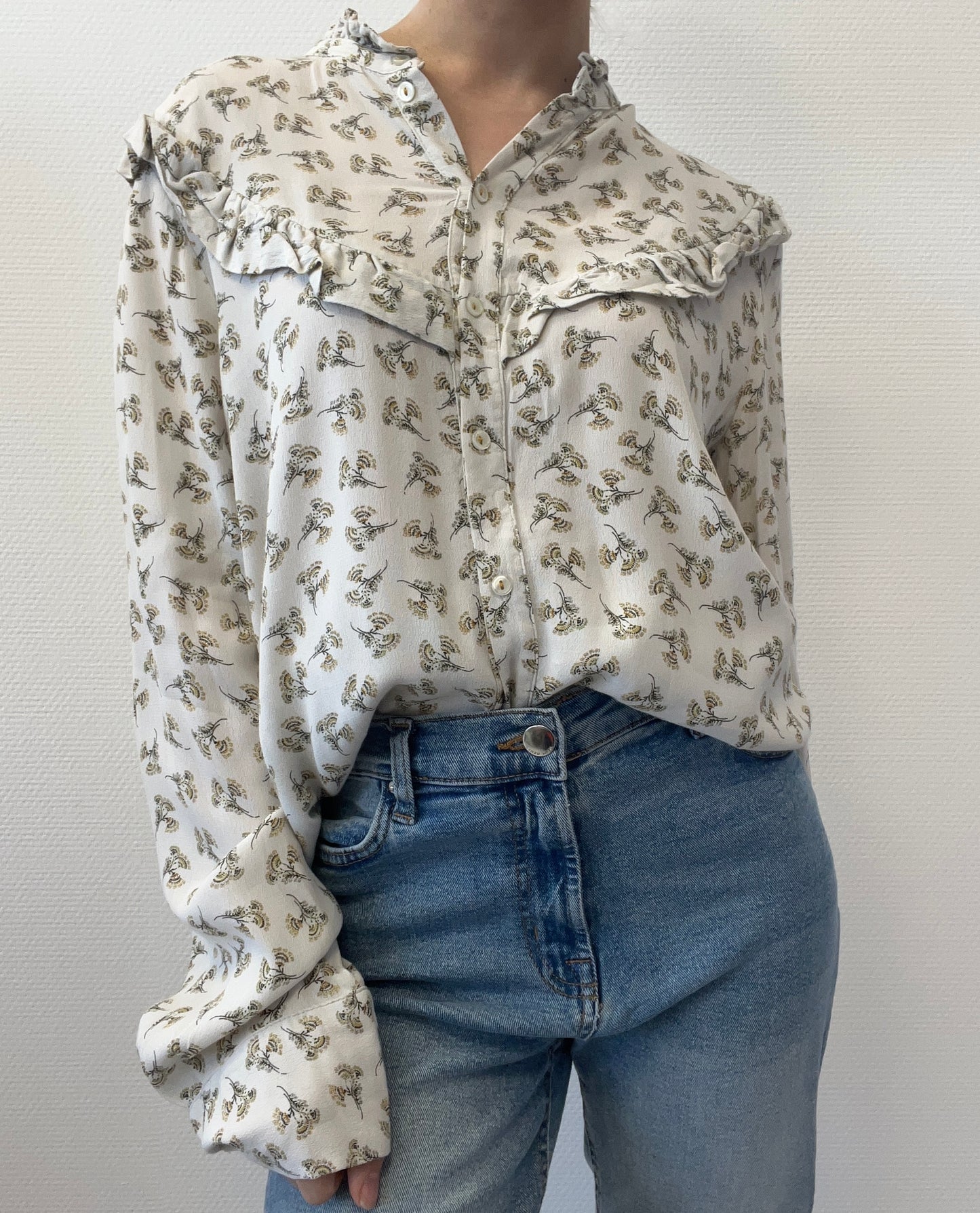 Blouse à boutons