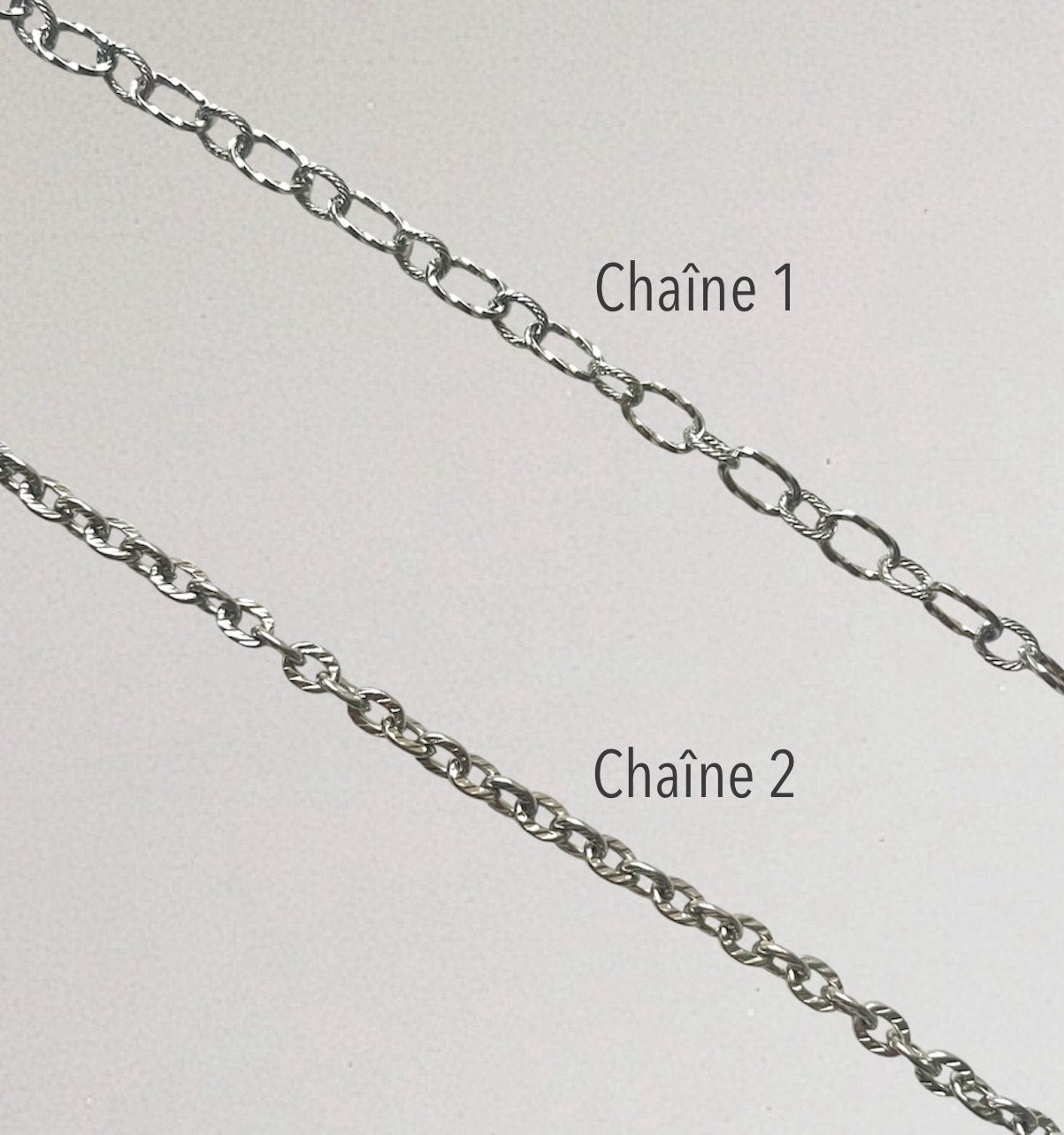 Collier charms argenté
