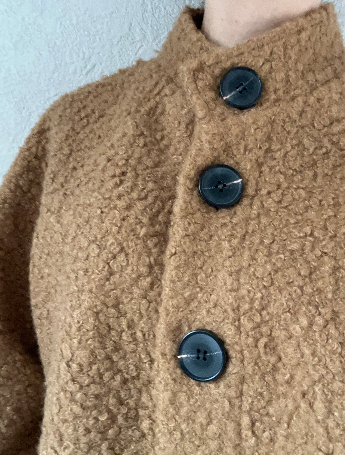Veste en bouclette