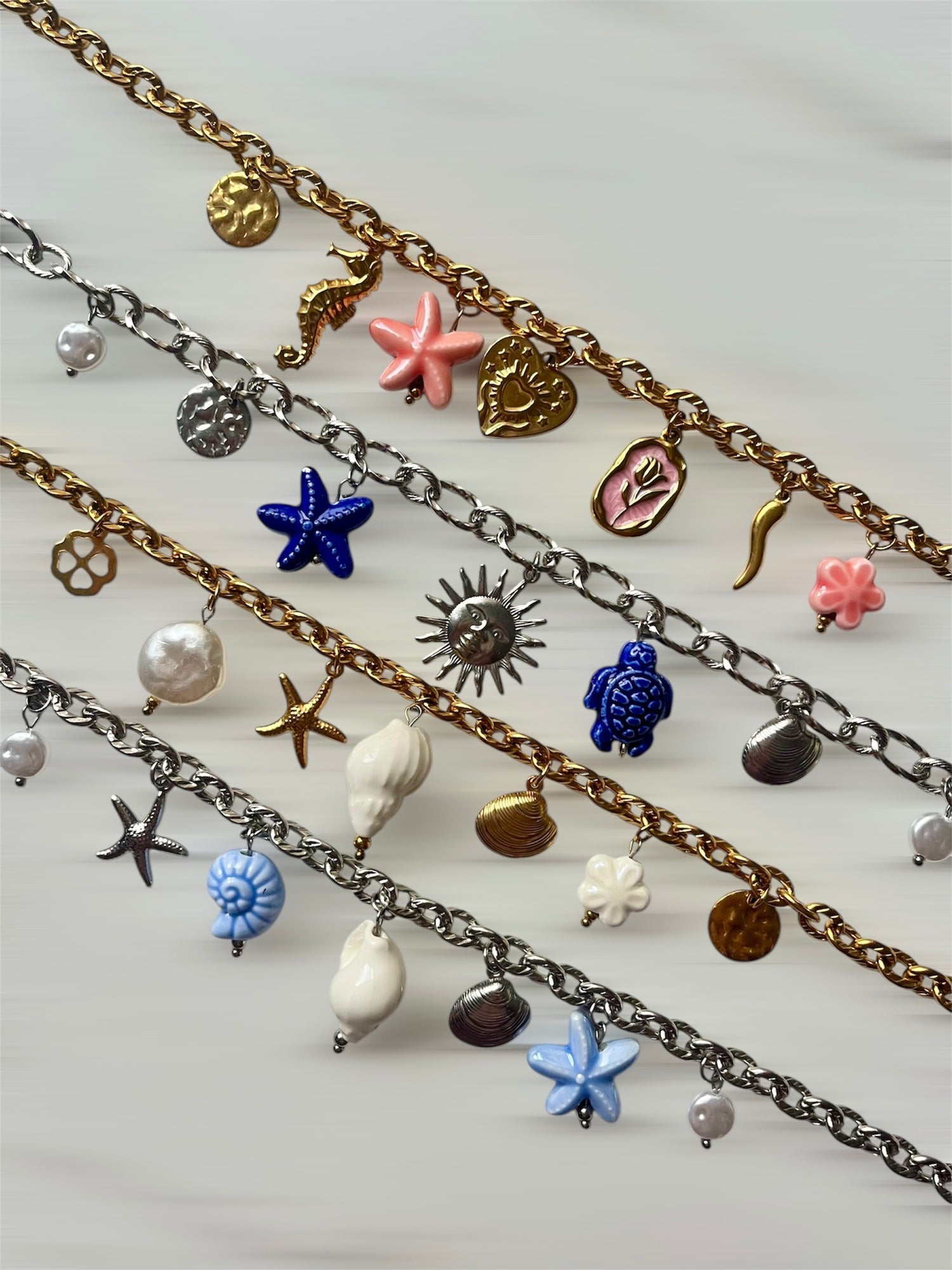 Colliers charms à personnaliser