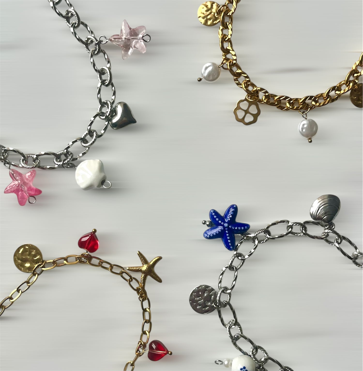 Bracelets charms à personnaliser