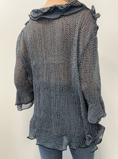 Blouse à volants