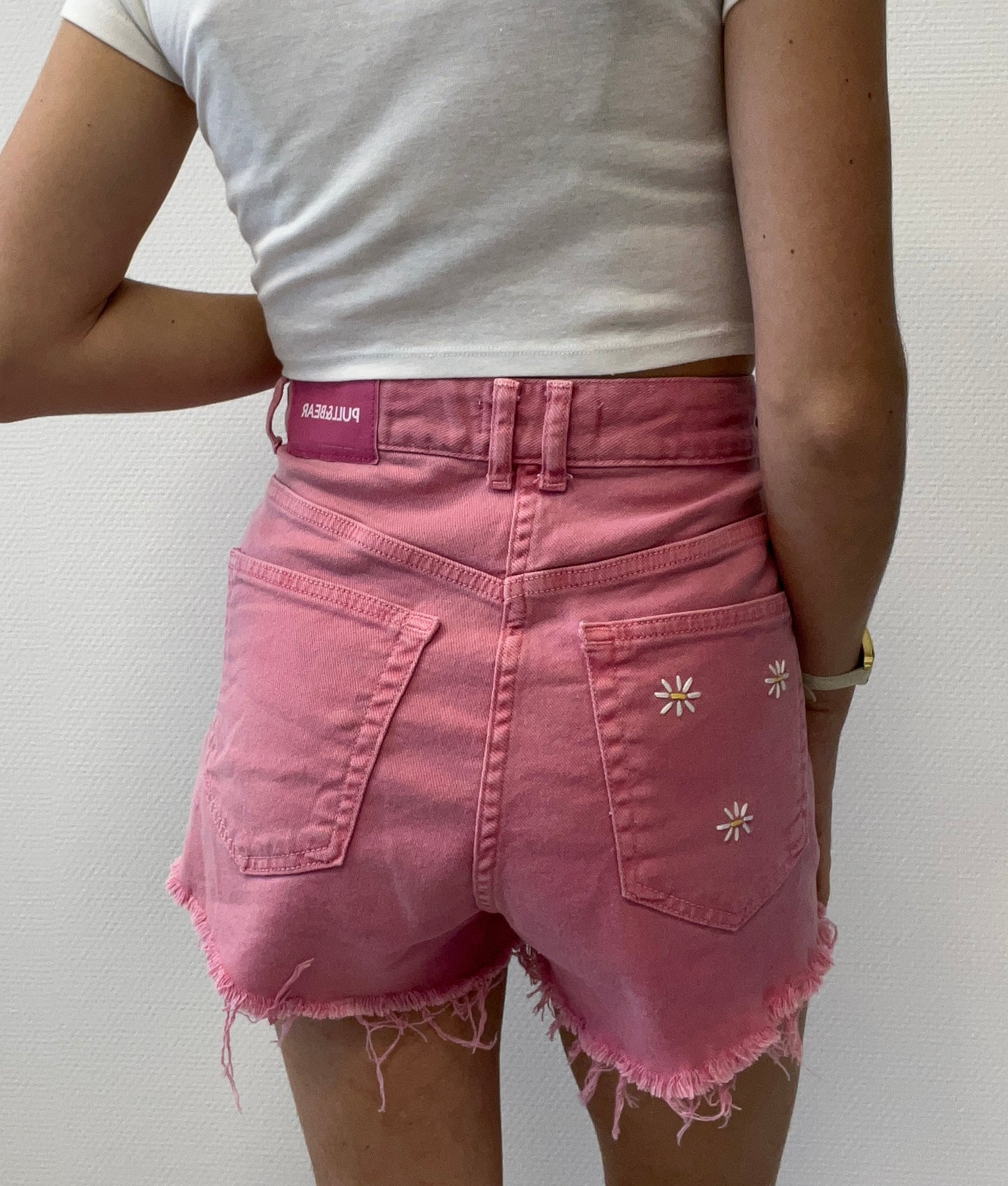 Short en jean marguerite