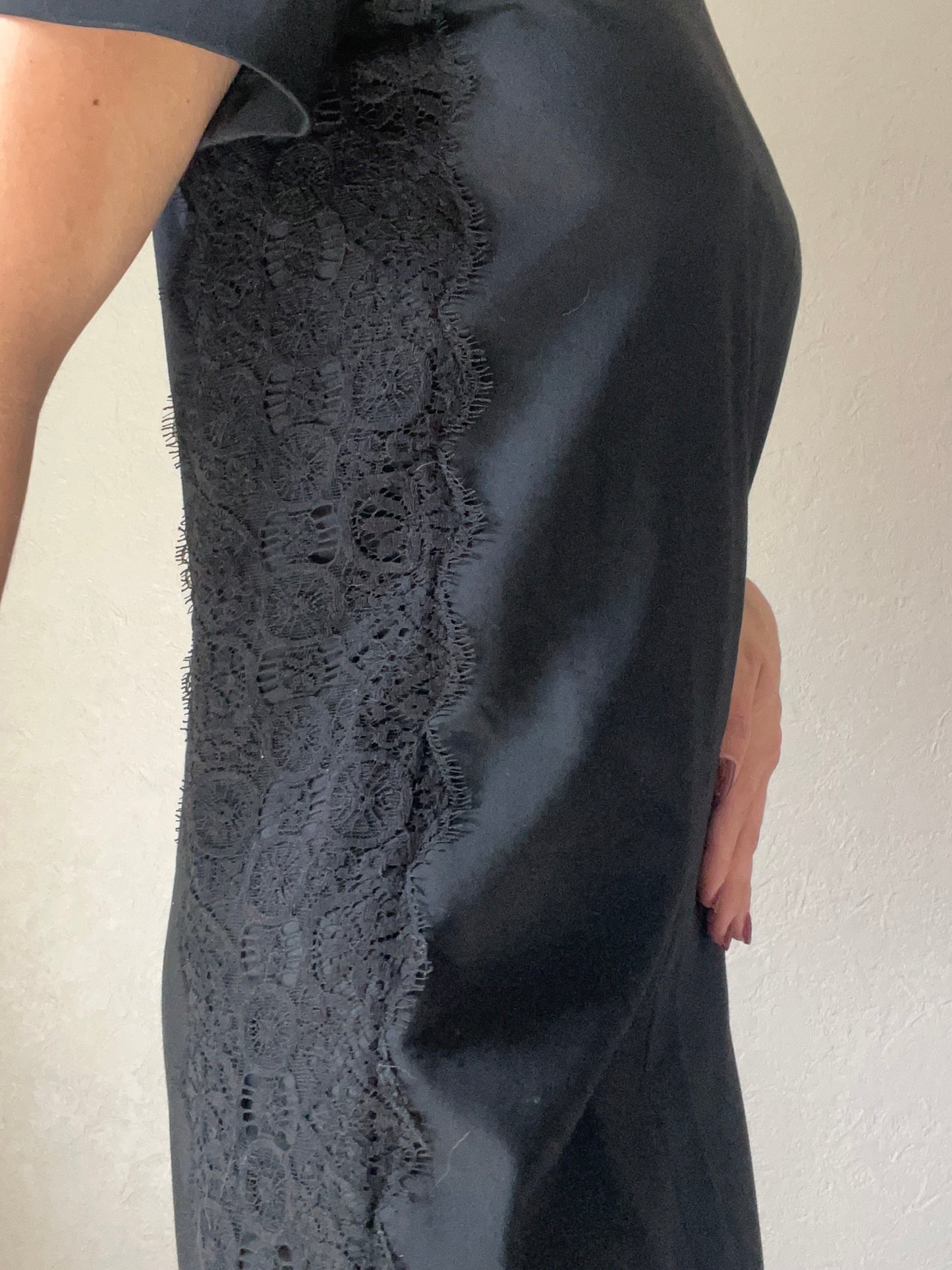 Robe avec dentelle
