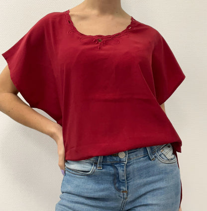 Top satiné