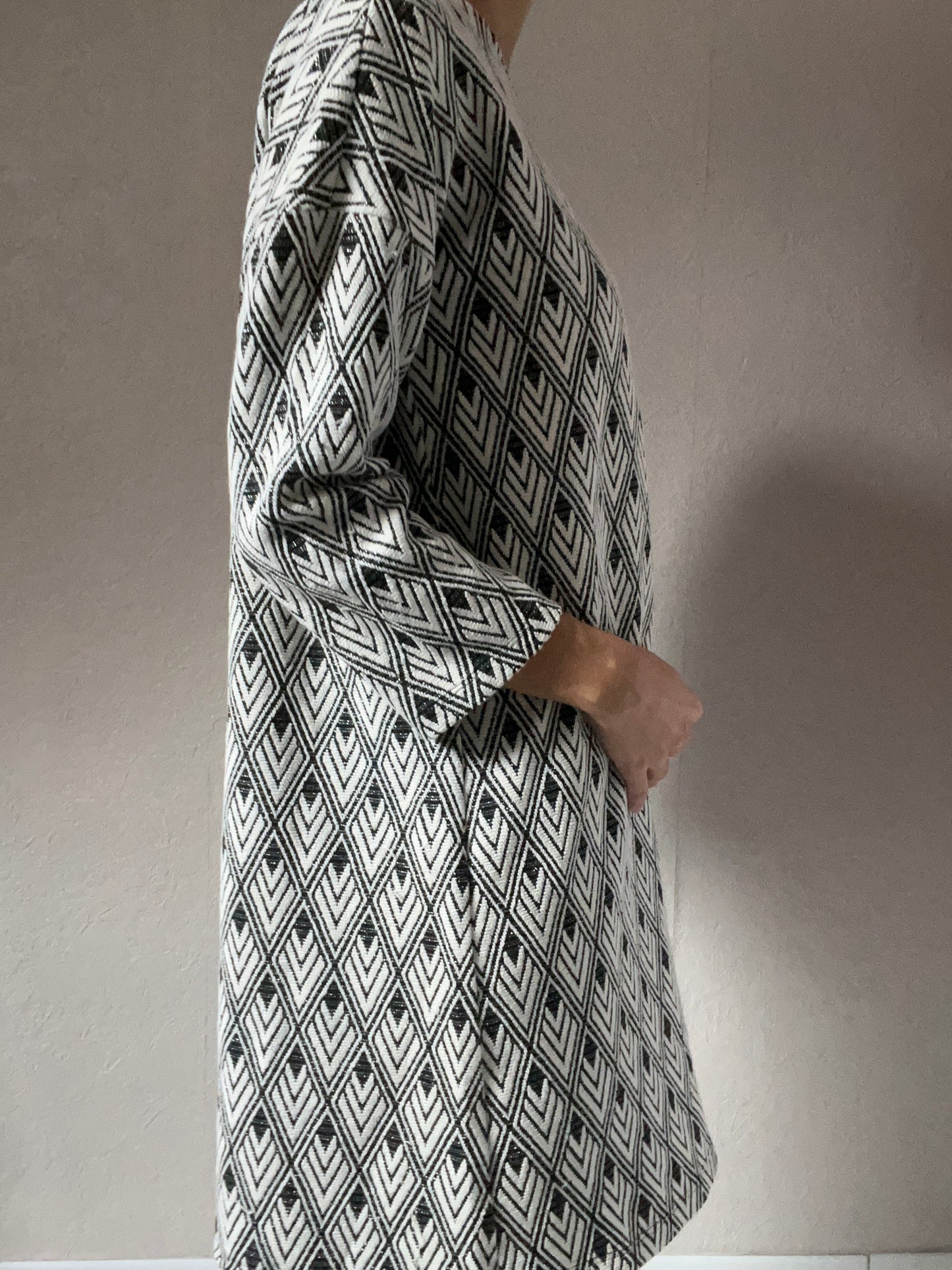 Robe à motif géométrique