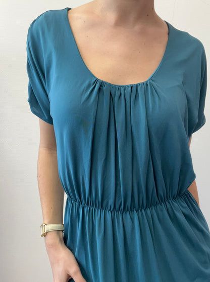 Robe bleu canard