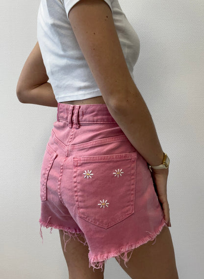 Short en jean marguerite