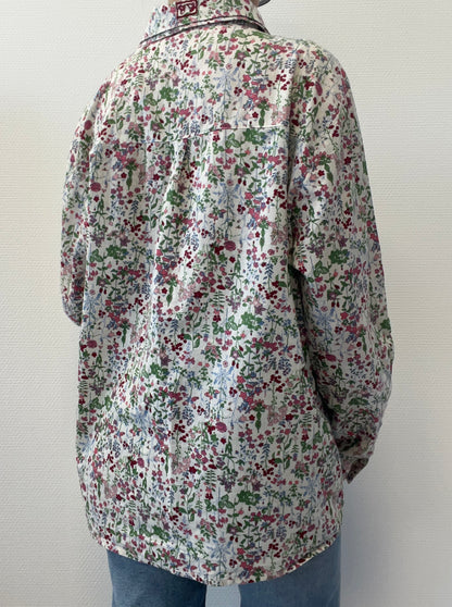 Chemise fleurie