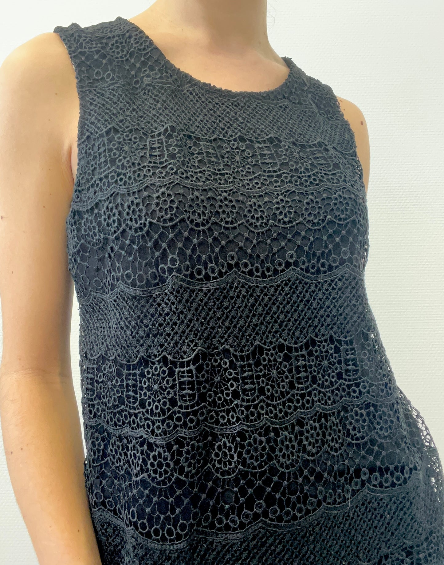 Top crocheté