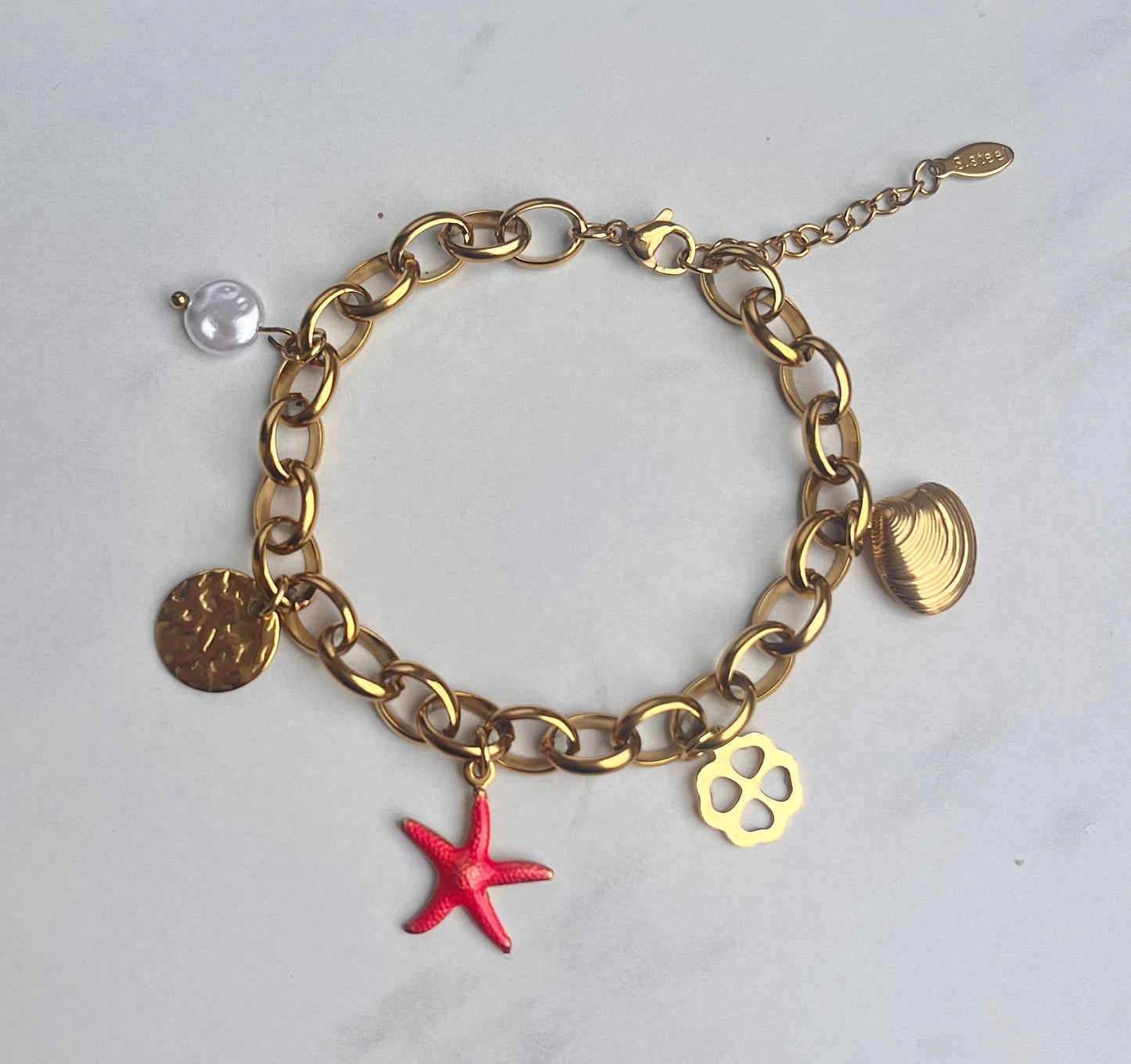 Bracelet charms « Calypso »