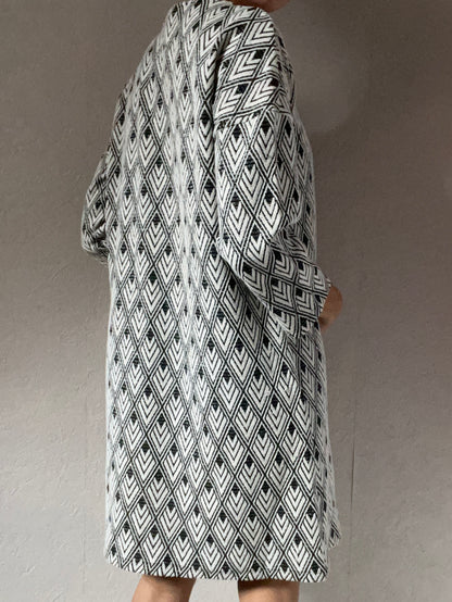 Robe à motif géométrique