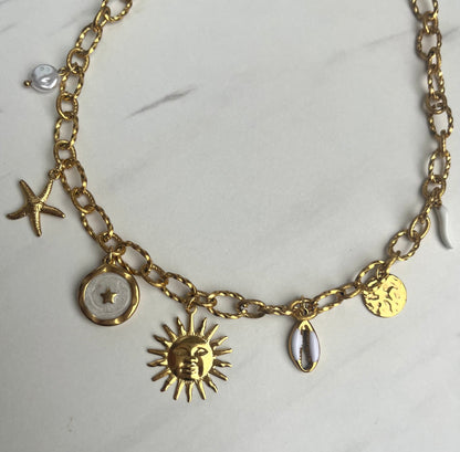 Collier charms « Solana »
