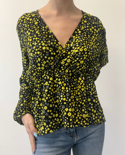 Blouse cache-cœur