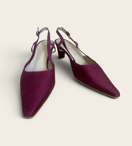 Escarpin à petit talon