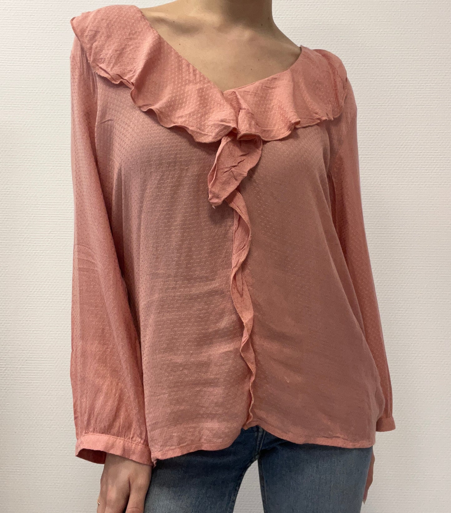 Blouse volantée