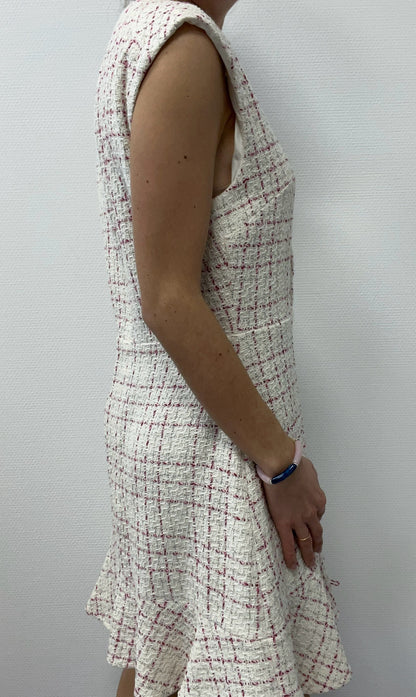 Robe en tweed habillée