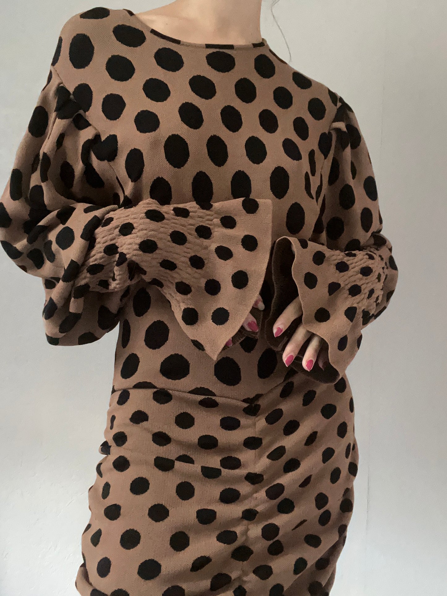 Robe à pois