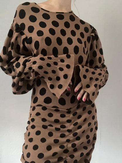 Robe à pois