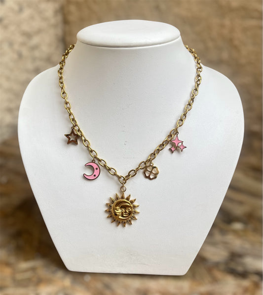 Collier charms « Luz »