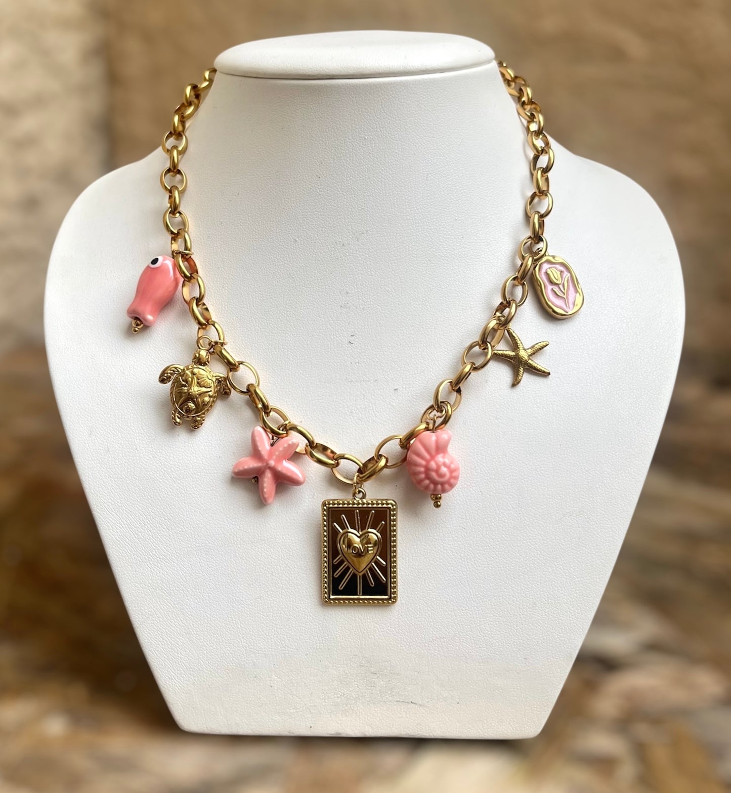 Collier charms « Athéa »