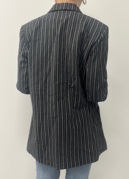 Veste blazer rayée