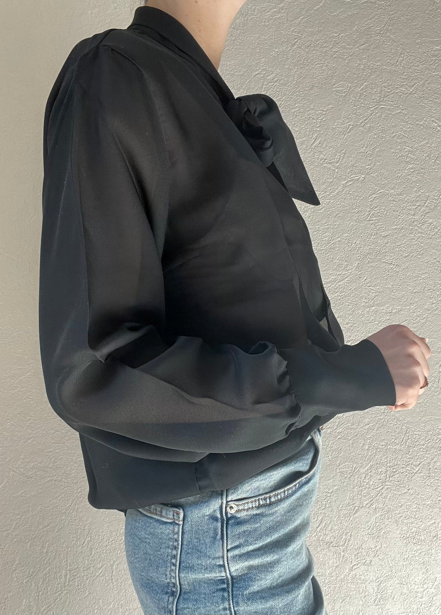 Blouse habillée à nouer