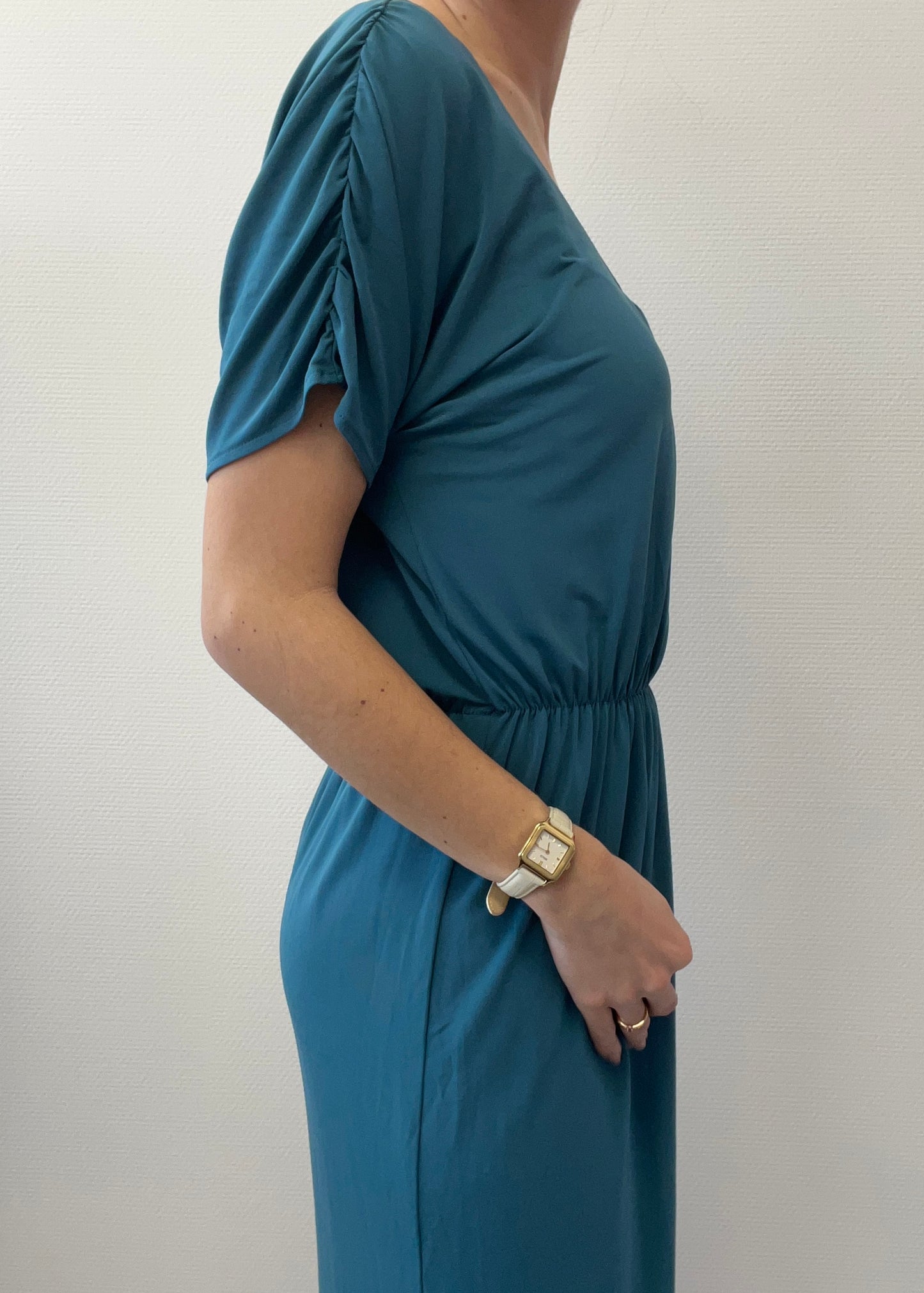 Robe bleu canard