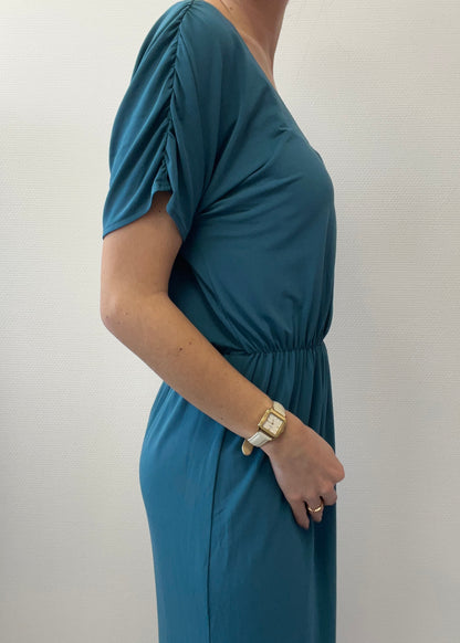 Robe bleu canard