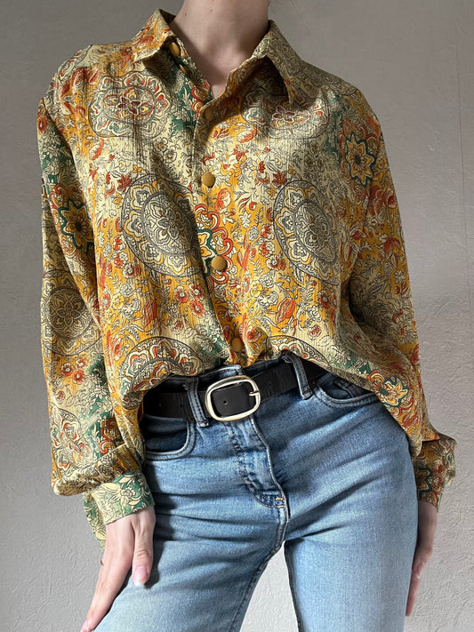 Chemise à motifs