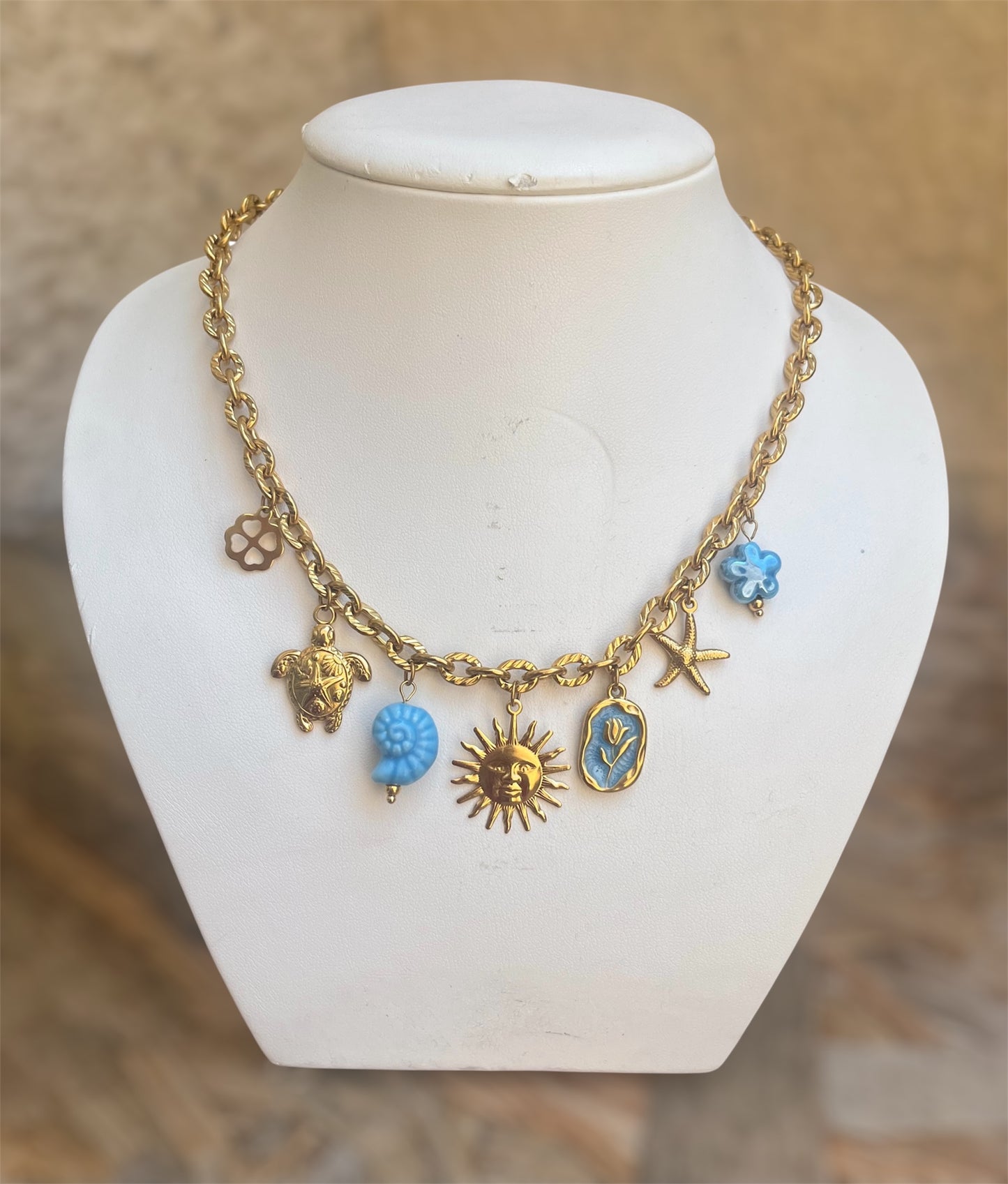 Collier charms « Assia »
