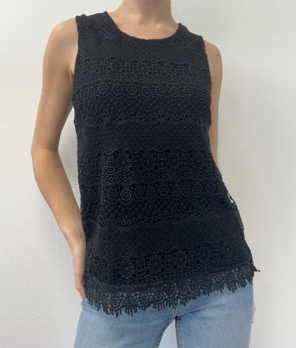 Top crocheté