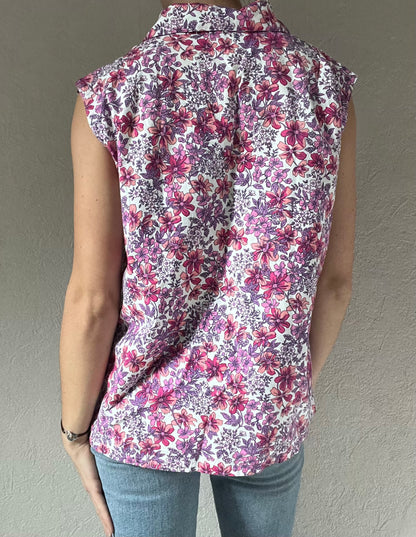 Chemisier fleuri