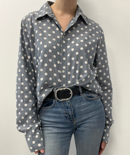 Chemise à pois