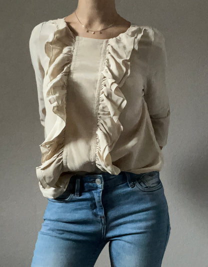 Blouse à volants