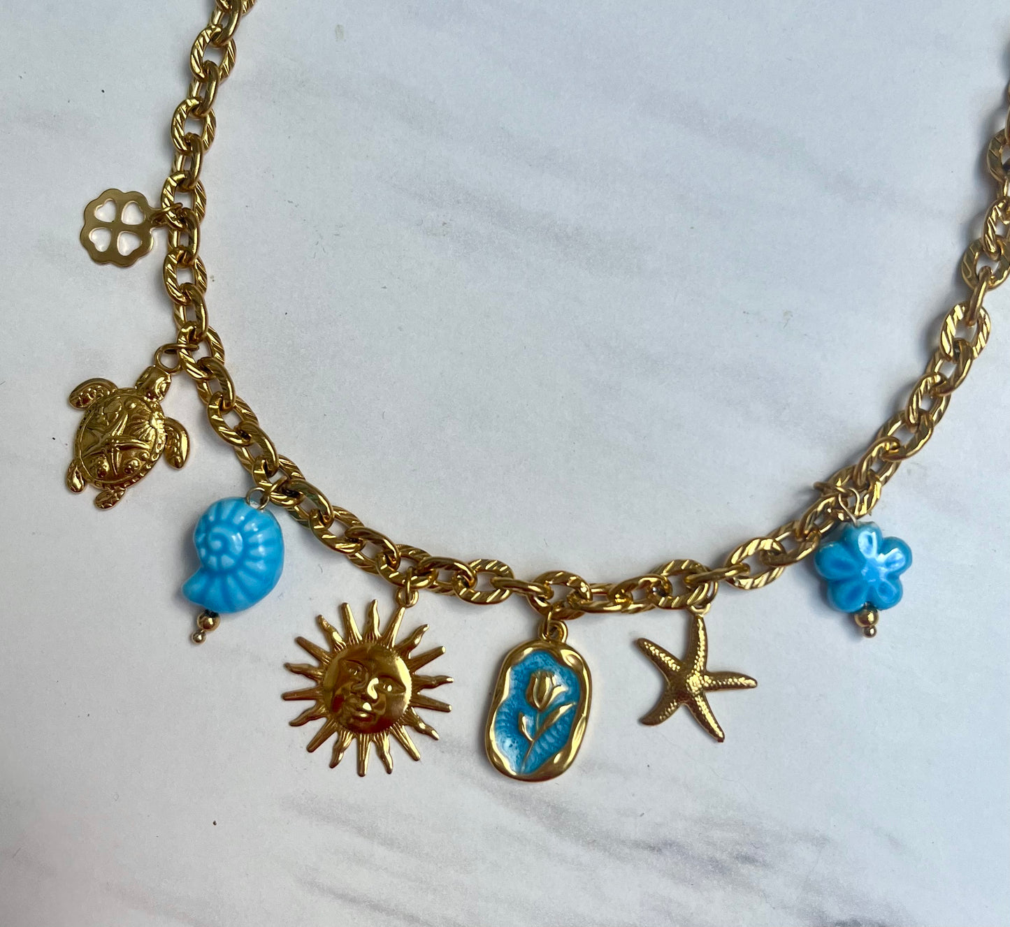 Collier charms « Assia »
