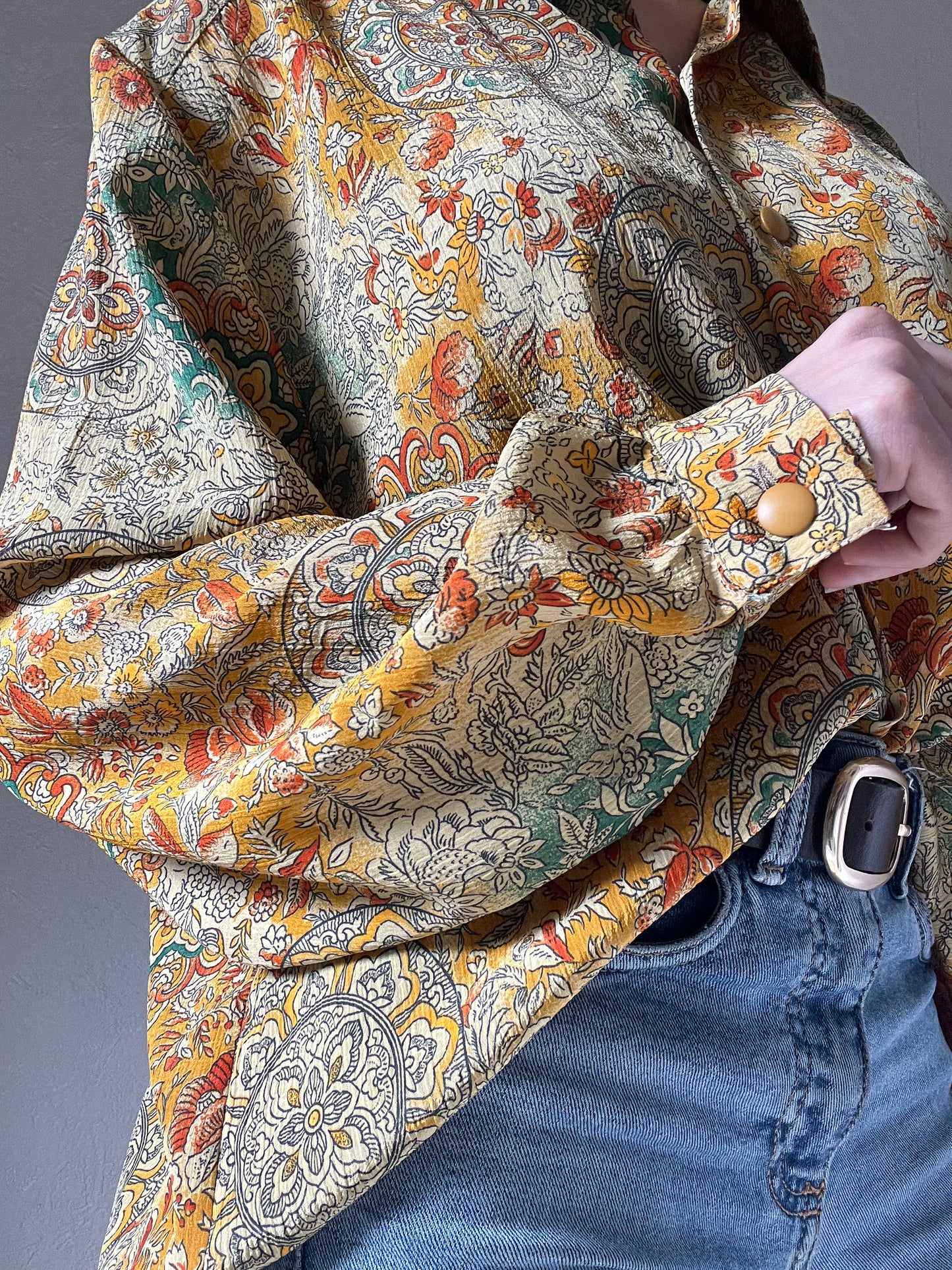Chemise à motifs