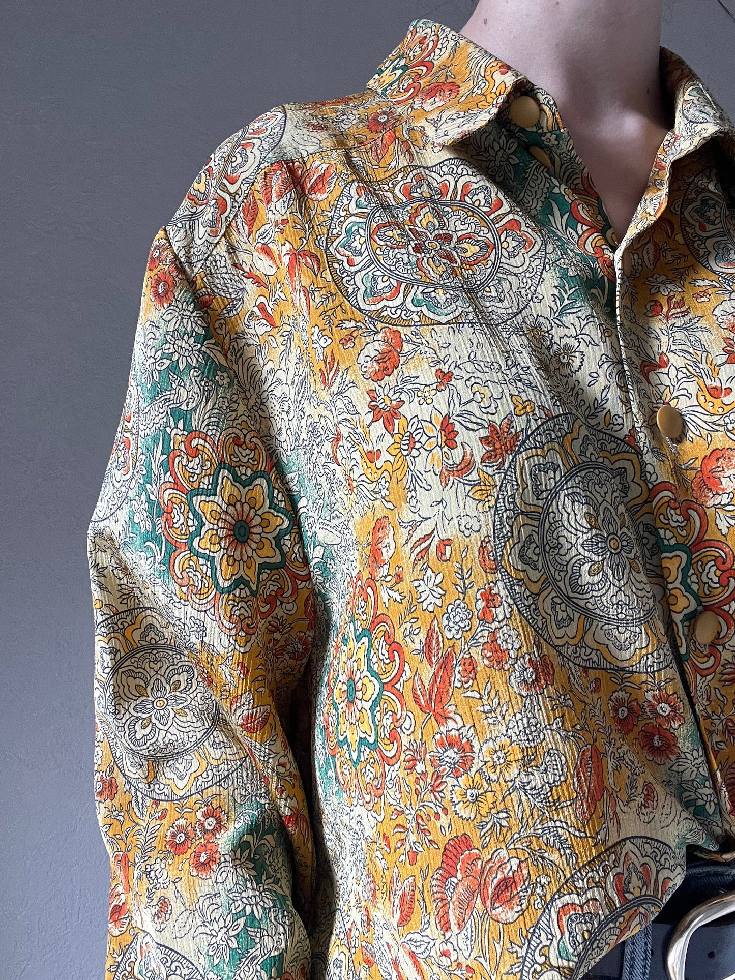 Chemise à motifs