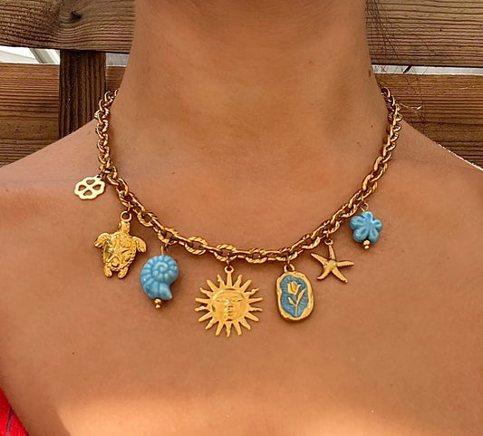 Collier charms « Assia »