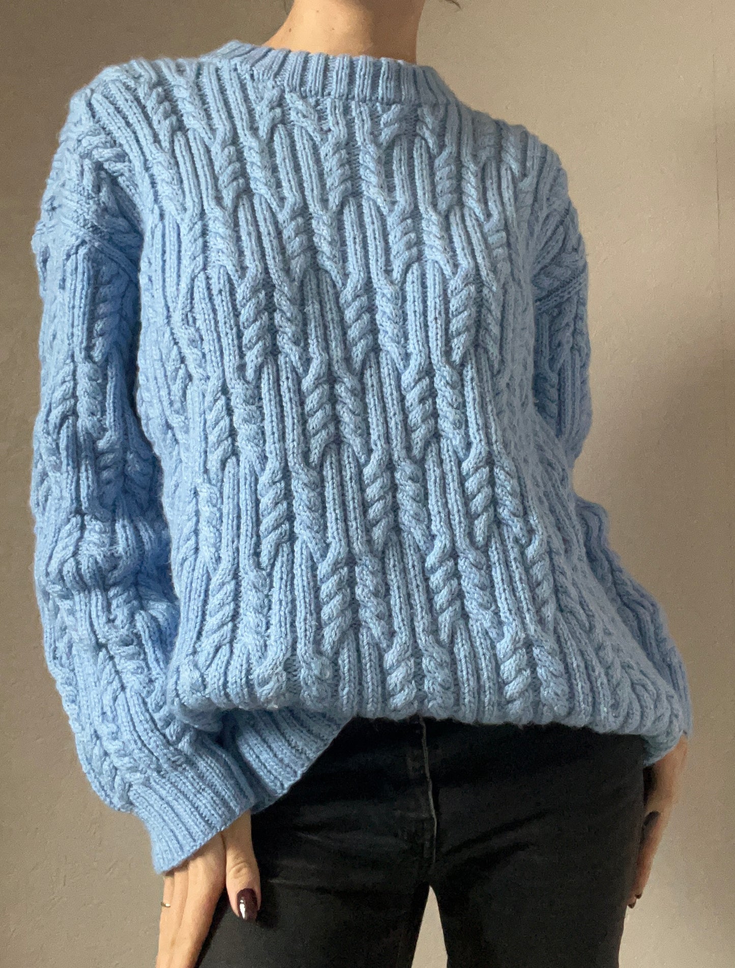 Pull texturé en tricot