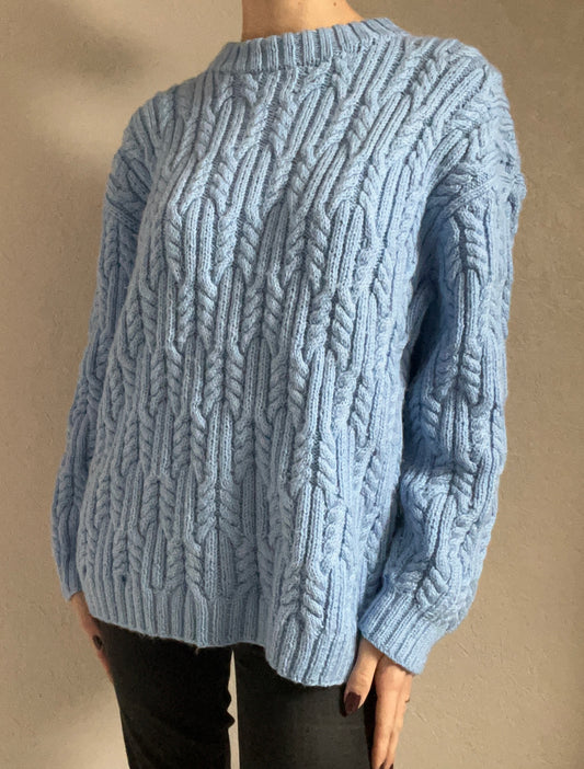 Pull texturé en tricot