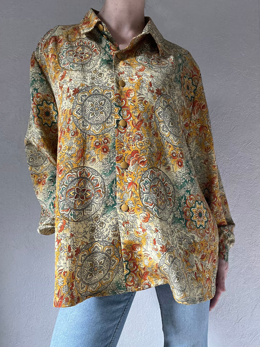 Chemise à motifs
