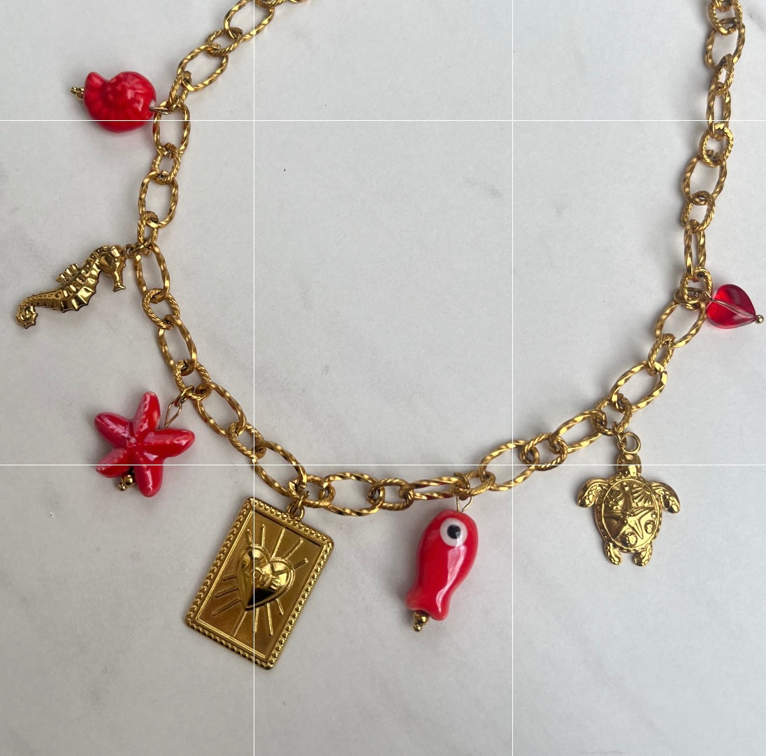 Collier charms « Luzia »