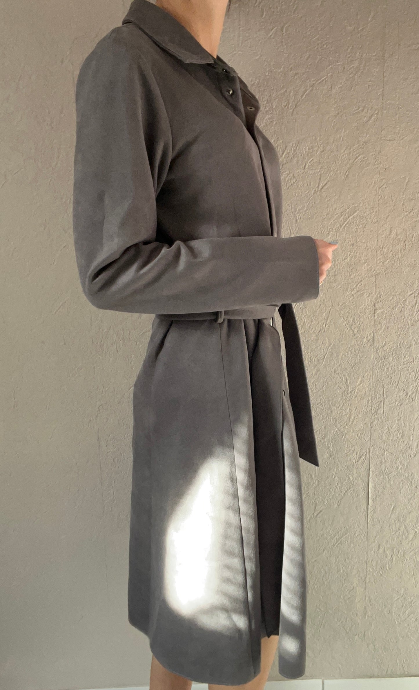 Robe en suédine